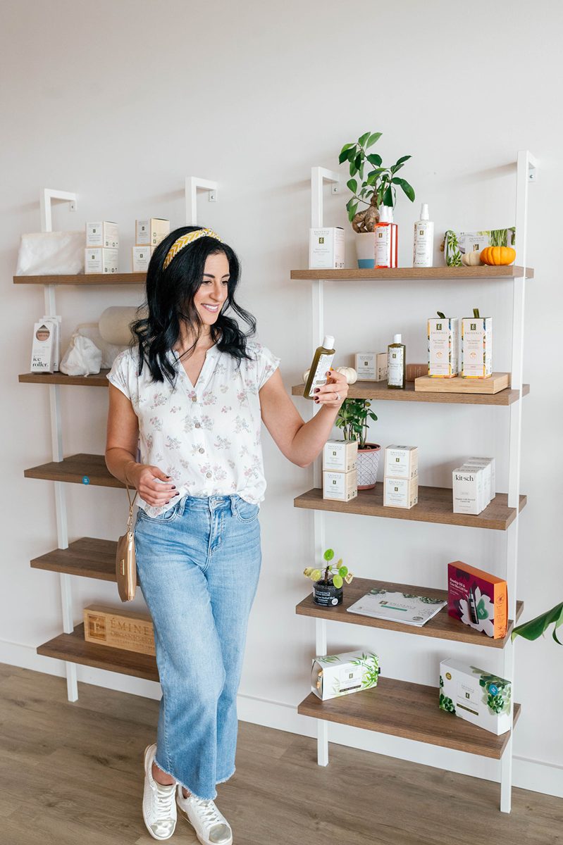 The Mia June retail shelf